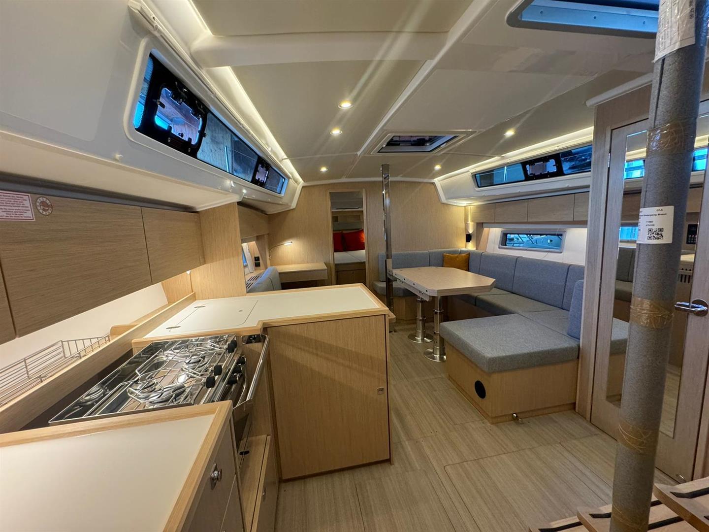 bavaria yacht interior
spacious and comfortable
